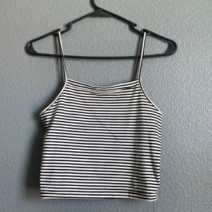 Striped Crop Top